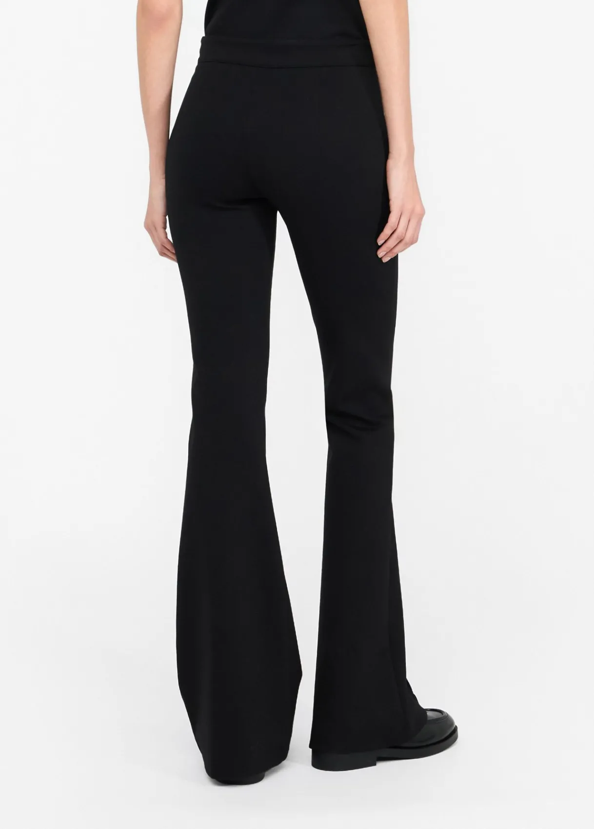 Liu Jo Pantalon évasé avec ceinture logotée|Femme Pantalons|Tailleurs