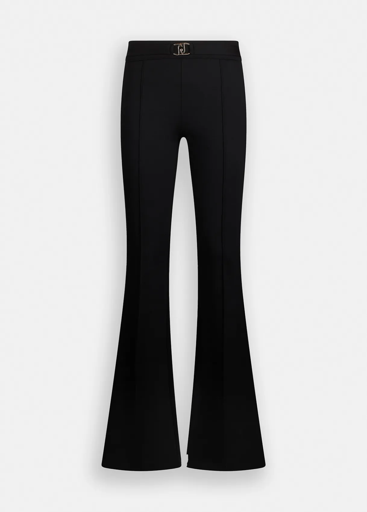 Liu Jo Pantalon évasé avec ceinture logotée|Femme Pantalons|Tailleurs