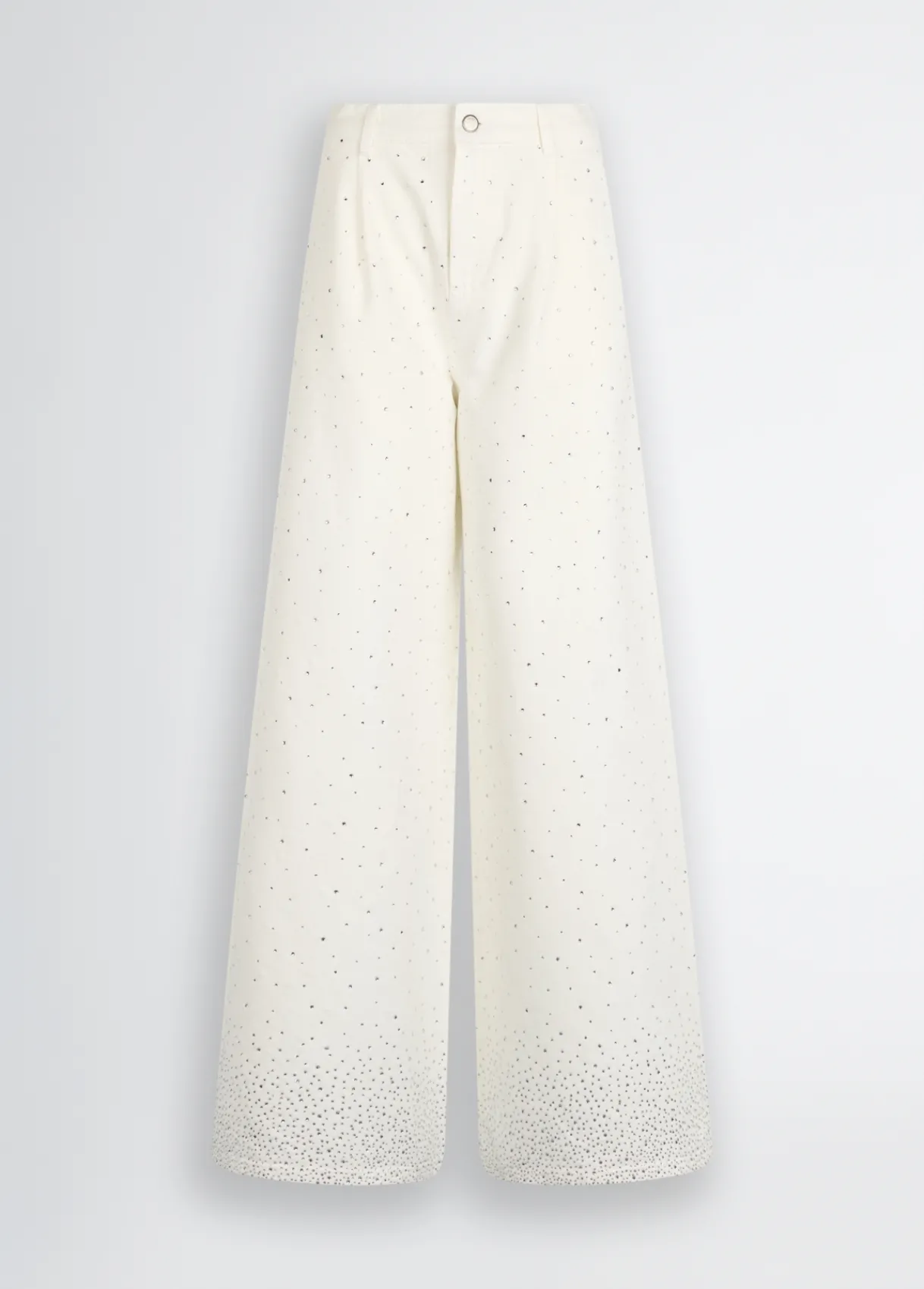 Liu Jo Pantalon évasé avec strass|Femme Pantalons