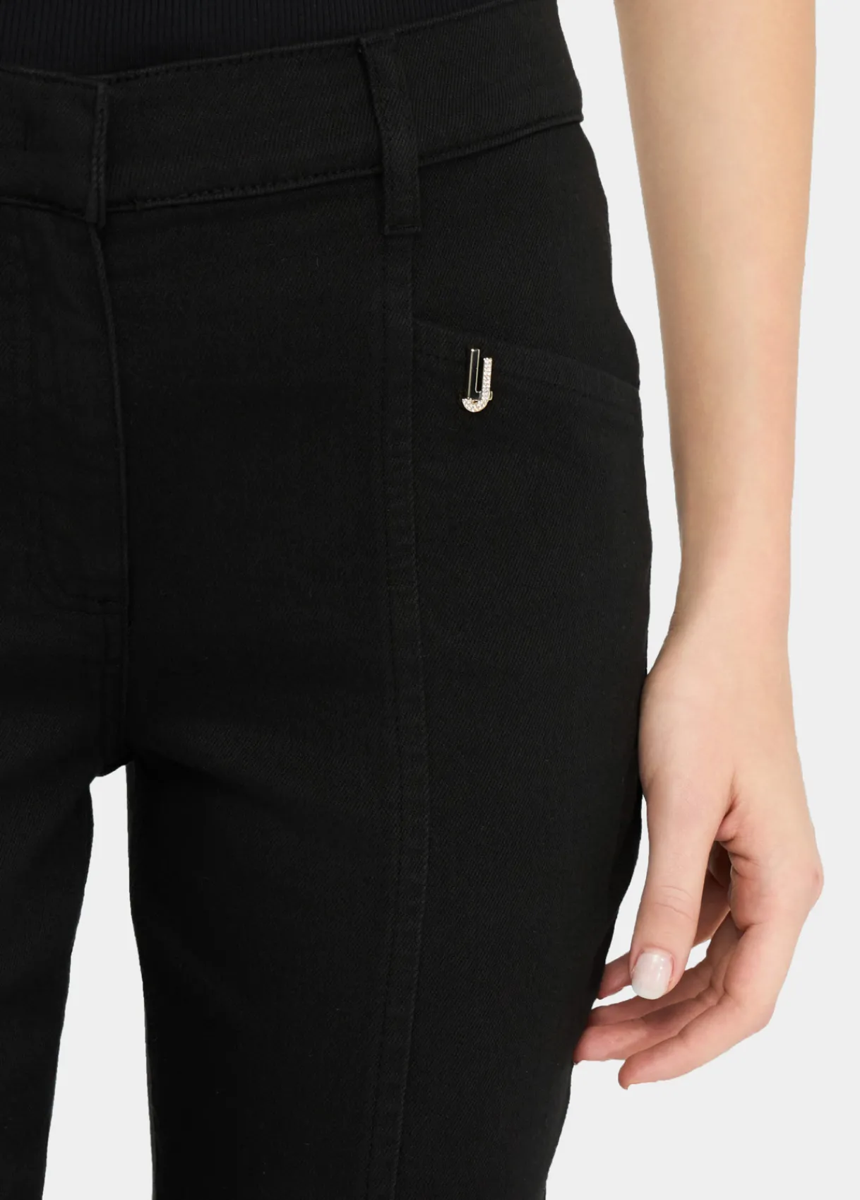 Liu Jo Pantalon évasé en bull de coton|Femme Pantalons