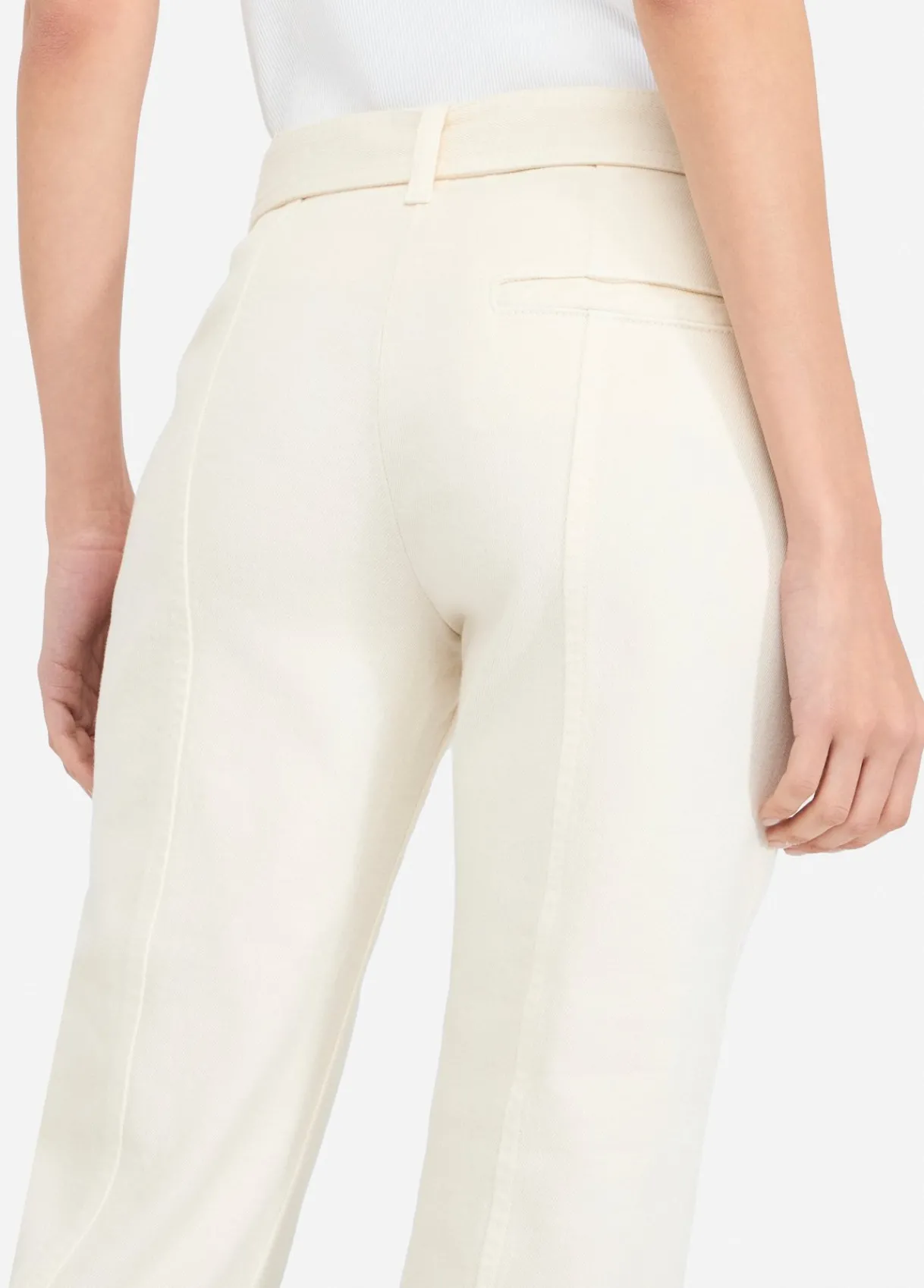 Liu Jo Pantalon évasé en bull de coton|Femme Pantalons