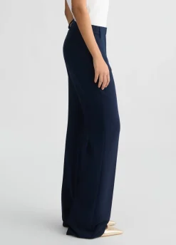 Liu Jo Pantalon évasé en crêpe cady|Femme Pantalons|Tailleurs
