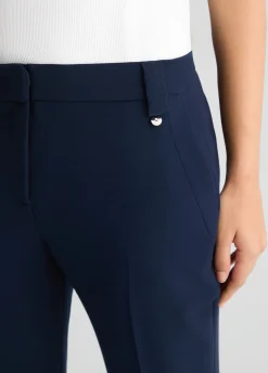 Liu Jo Pantalon évasé en crêpe cady|Femme Pantalons|Tailleurs