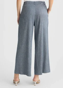 Liu Jo Pantalon évasé en denim|Femme Pantalons|Tailleurs