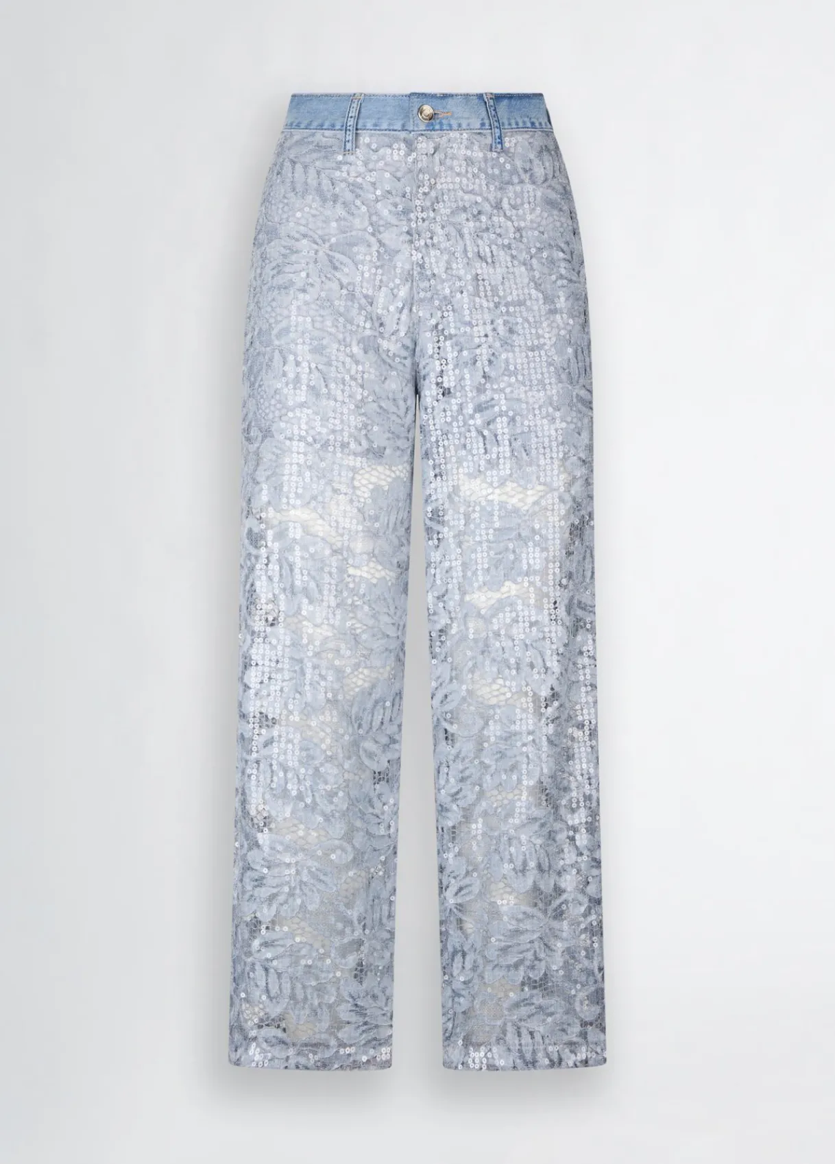 Liu Jo Pantalon évasé en dentelle|Femme Pantalons