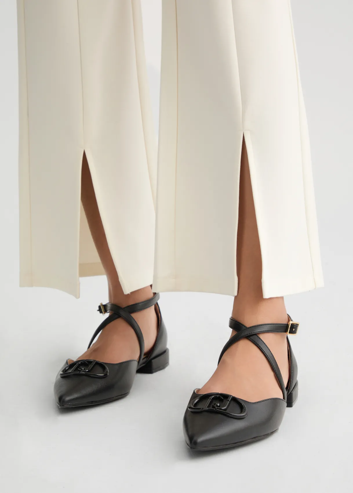 Liu Jo Pantalon évasé en jersey|Femme Vêtements De Sport|Pantalons