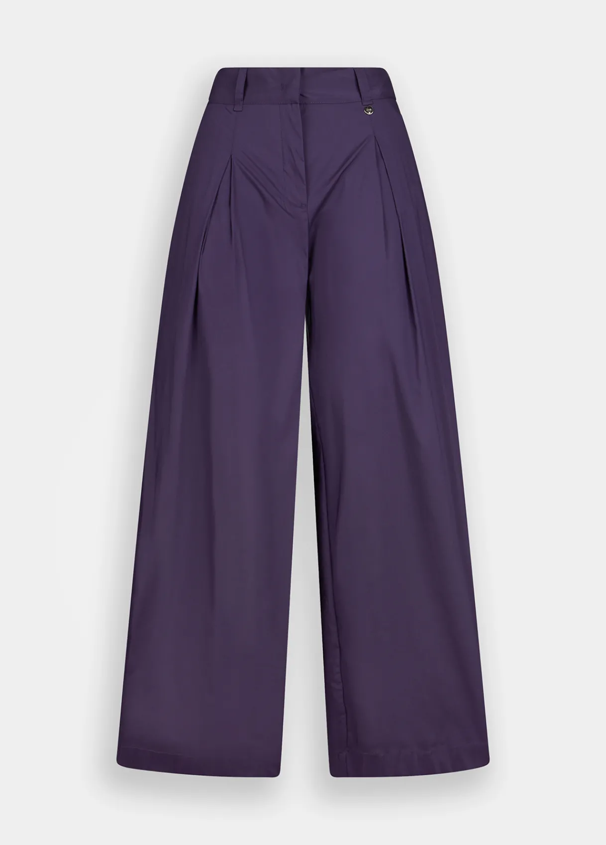 Liu Jo Pantalon évasé en popeline|Femme Pantalons