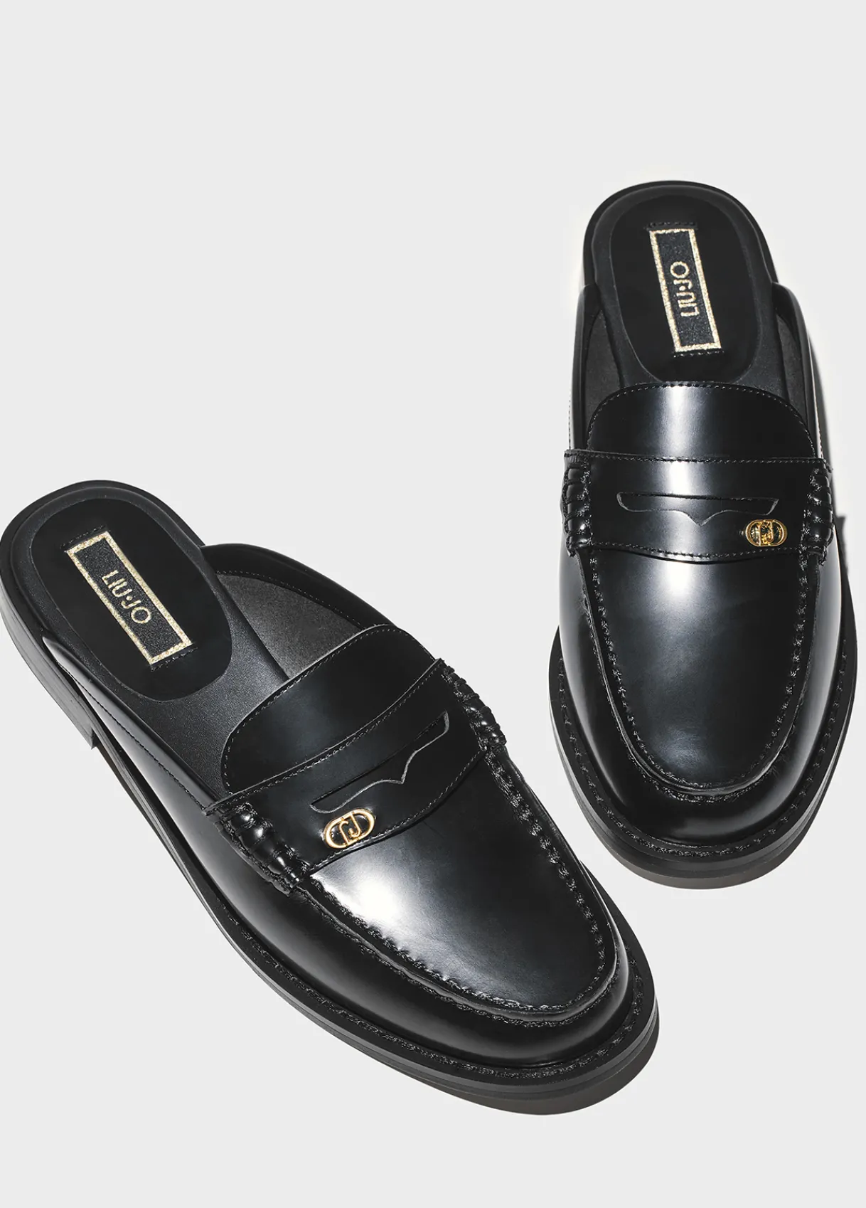 Liu Jo Pantoufles en cuir|Femme Most Wanted|Mocassins