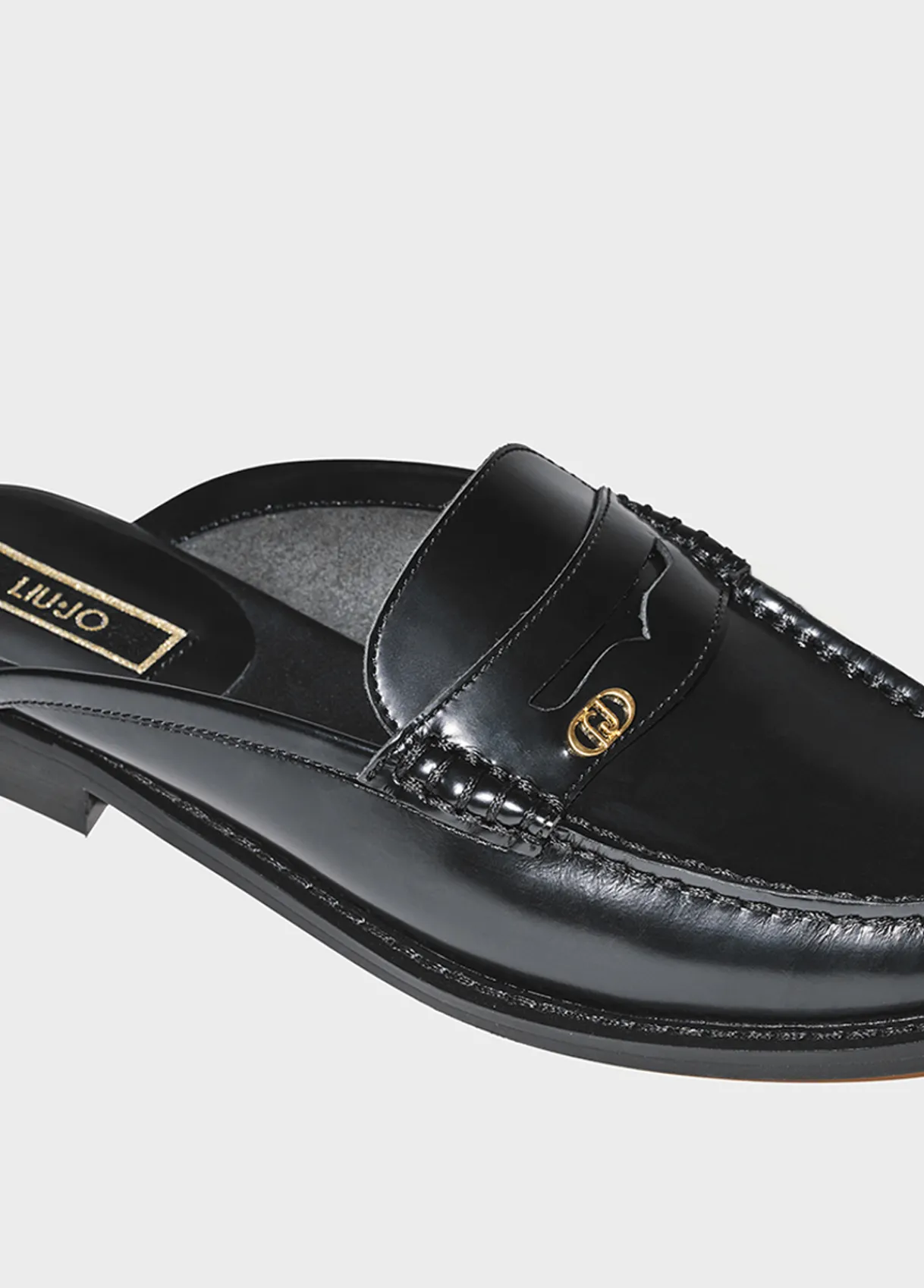 Liu Jo Pantoufles en cuir|Femme Most Wanted|Mocassins