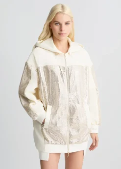 Liu Jo Parka avec paillettes|Femme Manteaux|Vêtements De Sport