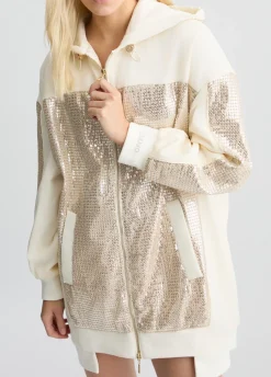 Liu Jo Parka avec paillettes|Femme Manteaux|Vêtements De Sport