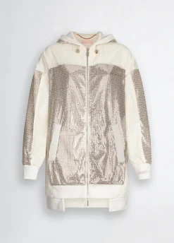 Liu Jo Parka avec paillettes|Femme Manteaux|Vêtements De Sport