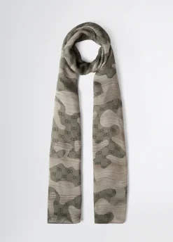 Liu Jo Pashmina camouflage|Homme Echarpes Et Chapeaux