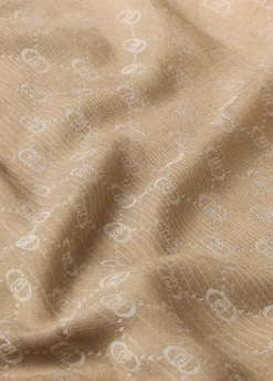Liu Jo Pashmina monogramme jacquard|Homme Echarpes Et Chapeaux