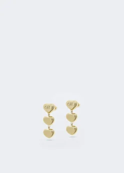 Liu Jo Pendants d'eilles avec cœur|Femme Jewelry