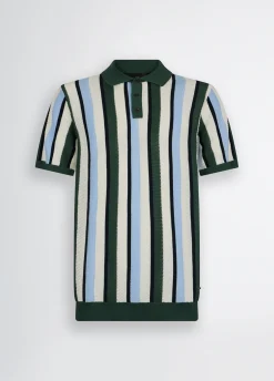 Liu Jo Polo à rayures en maille|Homme Pulls Et Sweaters