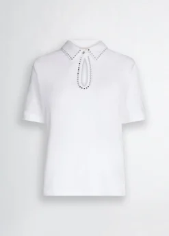Liu Jo Polo avec strass|Femme T-Shirts Et Tops
