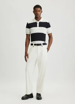 Liu Jo Polo en coton à rayures|Homme Pulls Et Sweaters