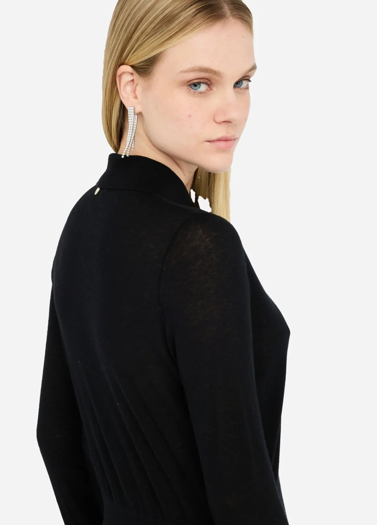 Liu Jo Polo en coton et cachemire|Femme Mailles