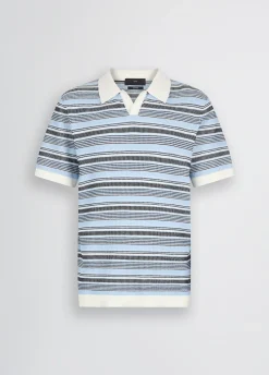 Liu Jo Polo en jacquard pour homme|Homme Pulls Et Sweaters|Polos Et T-Shirts