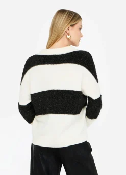 Liu Jo Polo en laine à rayures|Femme Mailles