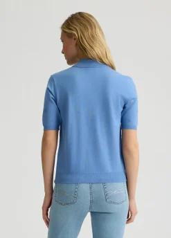 Liu Jo Polo en maille avec strass|Femme Mailles