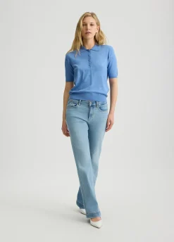 Liu Jo Polo en maille avec strass|Femme Mailles