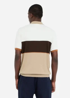 Liu Jo Polo en maille de coton et soie|Homme Pulls Et Sweaters