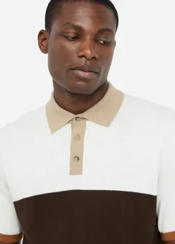 Liu Jo Polo en maille de coton et soie|Homme Pulls Et Sweaters