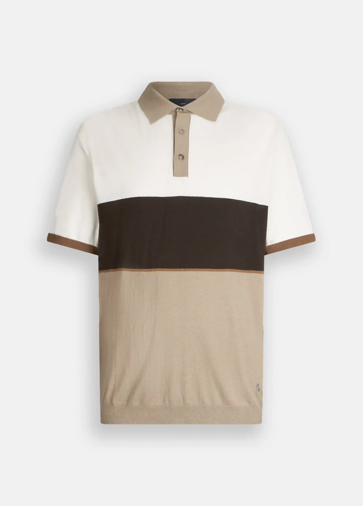Liu Jo Polo en maille de coton et soie|Homme Pulls Et Sweaters