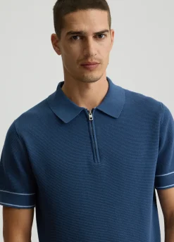 Liu Jo Polo en piqué de coton|Homme Pulls Et Sweaters