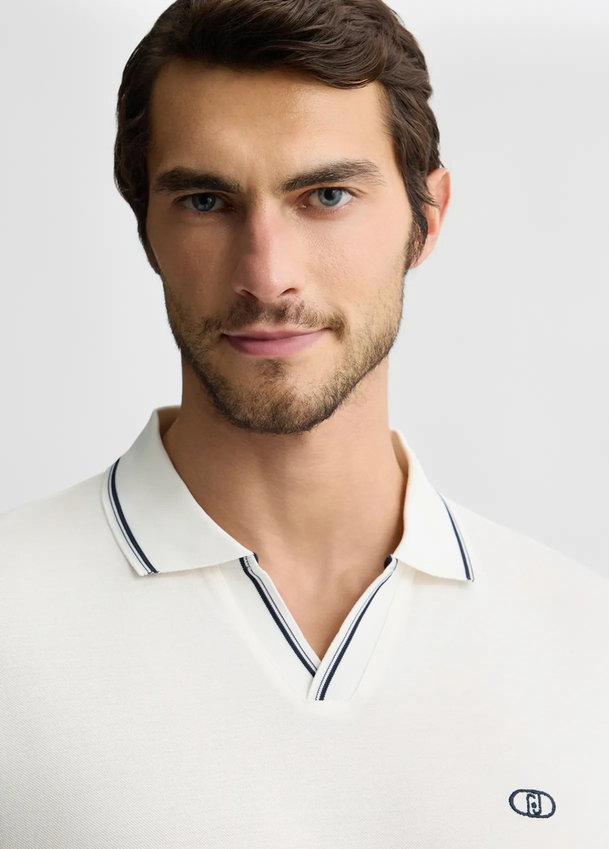 Liu Jo Polo en soie et coton|Homme Polos Et T-Shirts