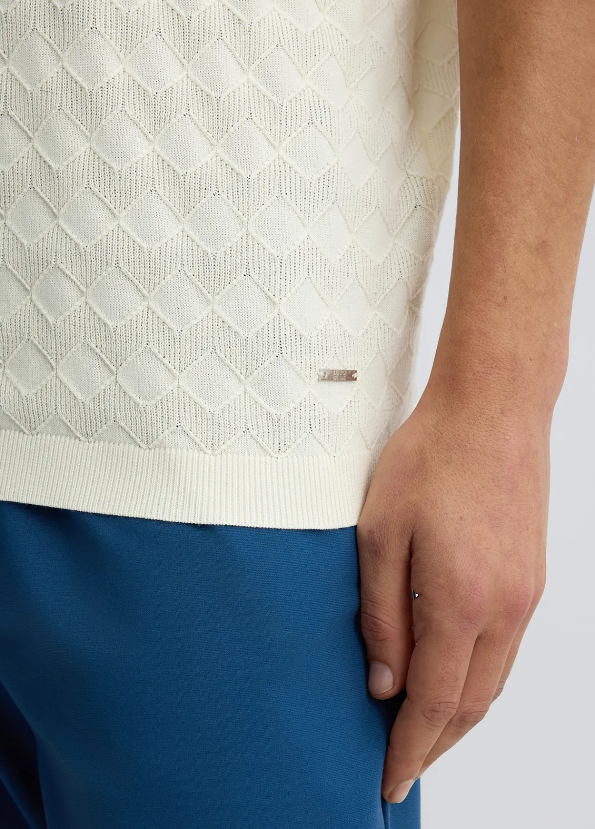 Liu Jo Polo jacquard|Homme Pulls Et Sweaters