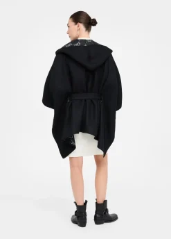 Liu Jo Poncho à capuche|Femme Manteaux
