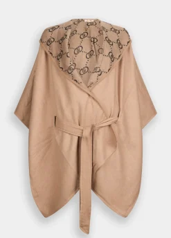 Liu Jo Poncho à capuche|Femme Manteaux