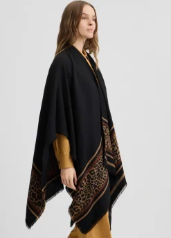 Liu Jo Poncho animalier|Femme Manteaux