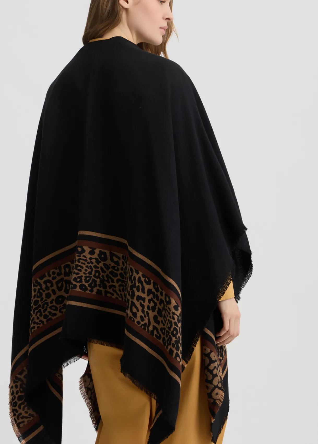 Liu Jo Poncho animalier|Femme Manteaux