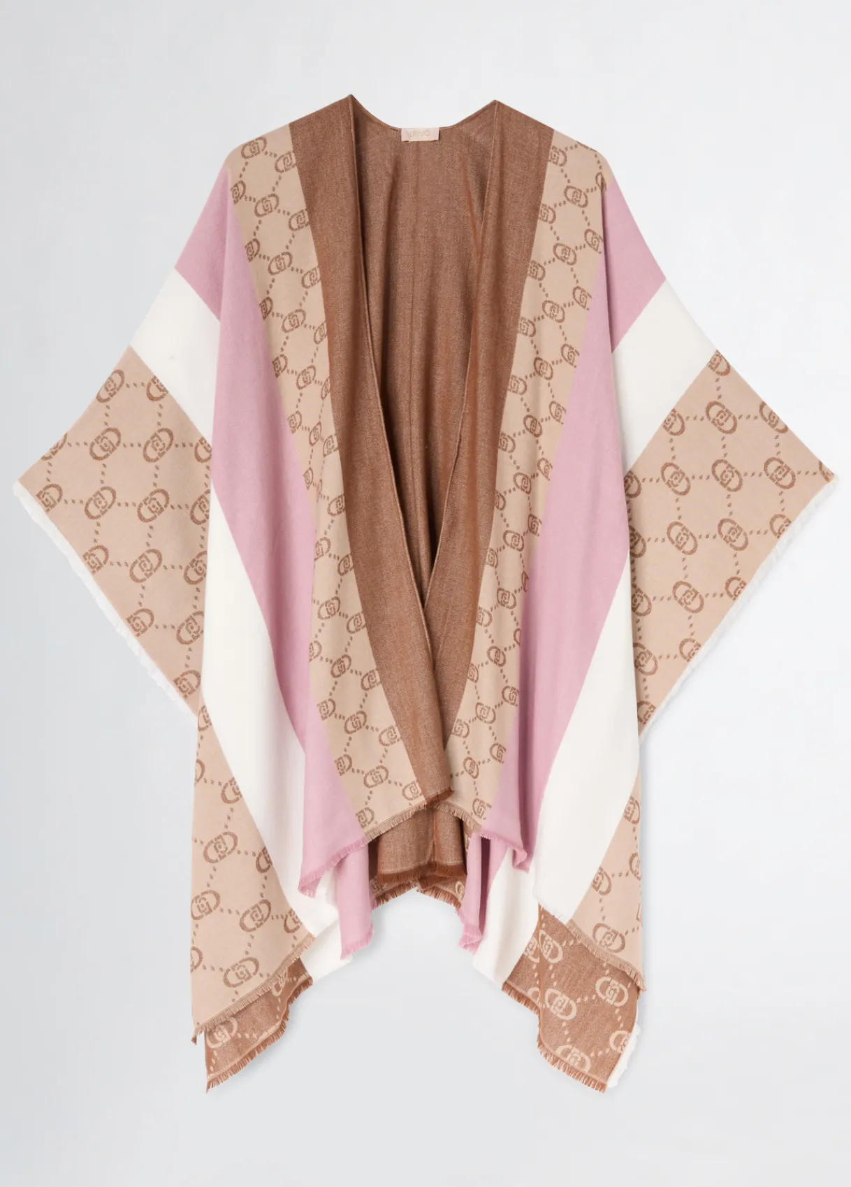 Liu Jo Poncho avec logo monogramme|Femme Manteaux