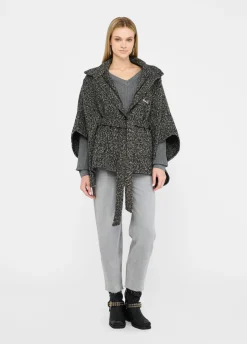 Liu Jo Poncho ceinturé|Femme Manteaux