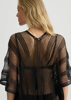 Liu Jo Poncho en Lurex®|Femme Manteaux