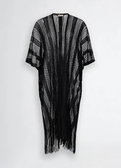 Liu Jo Poncho en Lurex®|Femme Manteaux