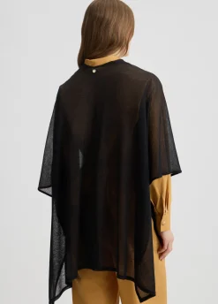 Liu Jo Poncho en maille Lurex®|Femme Manteaux