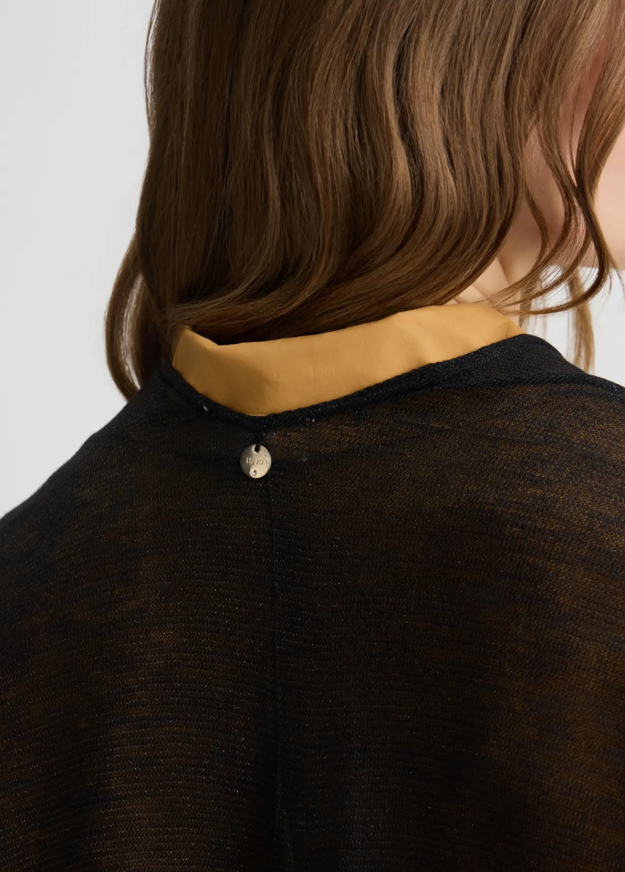 Liu Jo Poncho en maille Lurex®|Femme Manteaux