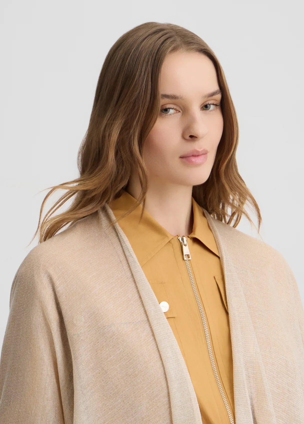 Liu Jo Poncho en maille Lurex®|Femme Manteaux