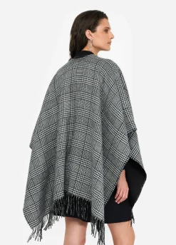 Liu Jo Poncho prince-de-galles|Femme Manteaux