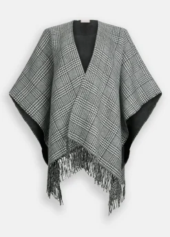Liu Jo Poncho prince-de-galles|Femme Manteaux