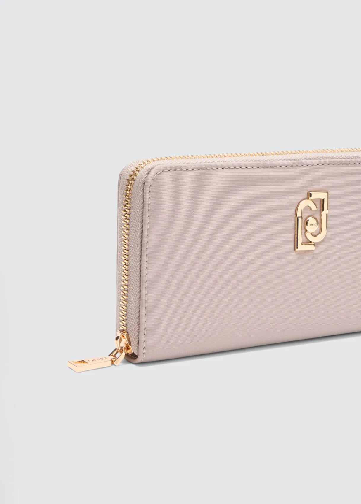 Liu Jo Portefeuille grand format zippé tout autour en nylon|Femme Portefeuilles