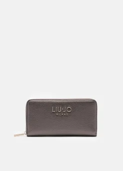 Liu Jo Portefeuille grand format avec zip tout autour|Femme Portefeuilles