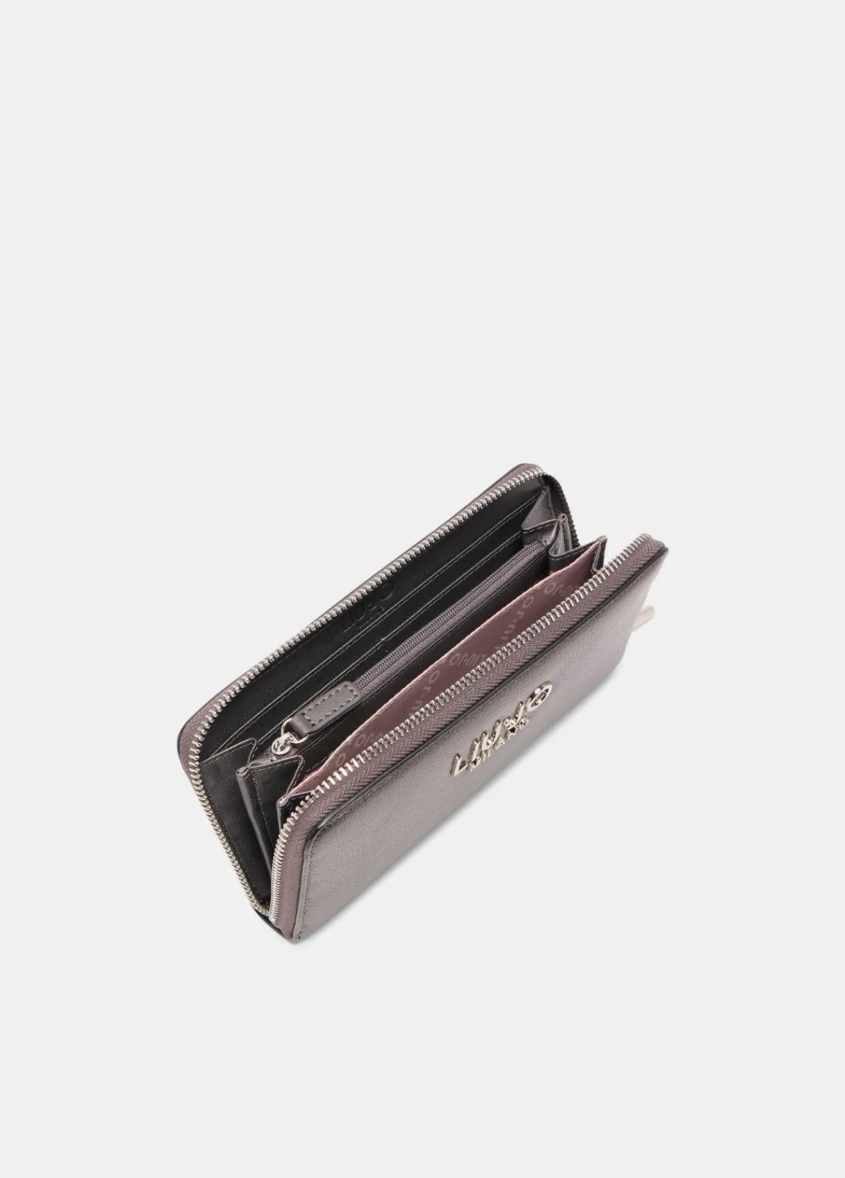 Liu Jo Portefeuille grand format avec zip tout autour|Femme Portefeuilles