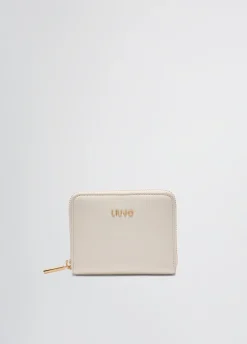 Liu Jo Portefeuille zip tout autour foulonné|Femme Portefeuilles